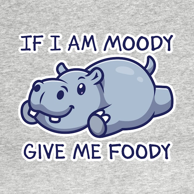 Moody Foody Hippo by Garden Avenue Designs